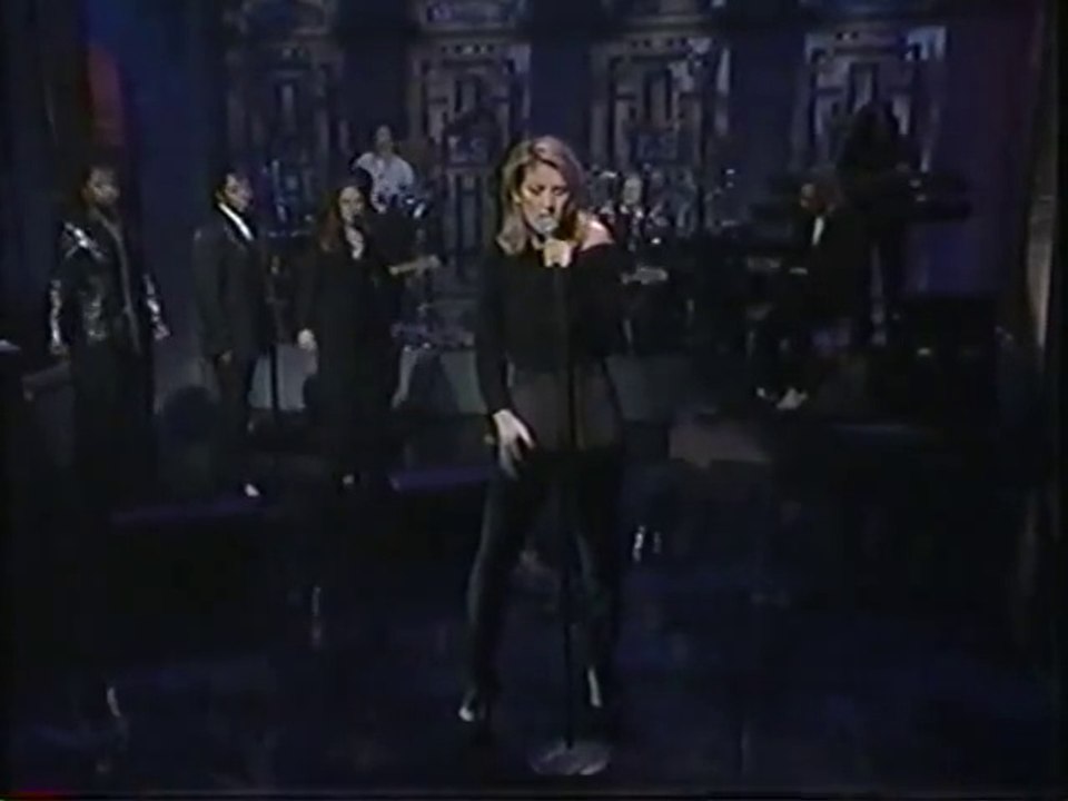 Céline Dion - A Natural Woman [Aretha Franklin] - Live David Letterman Tonight Show - 1997