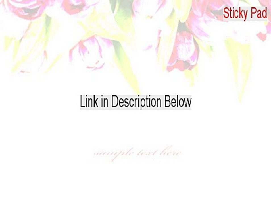 Sticky Pad Keygen (Download Here 2015)