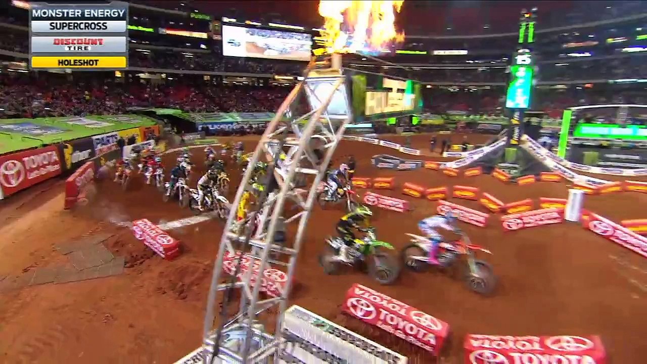 250SX Main Event Highlights Atlanta 2 - 2015 Supercross