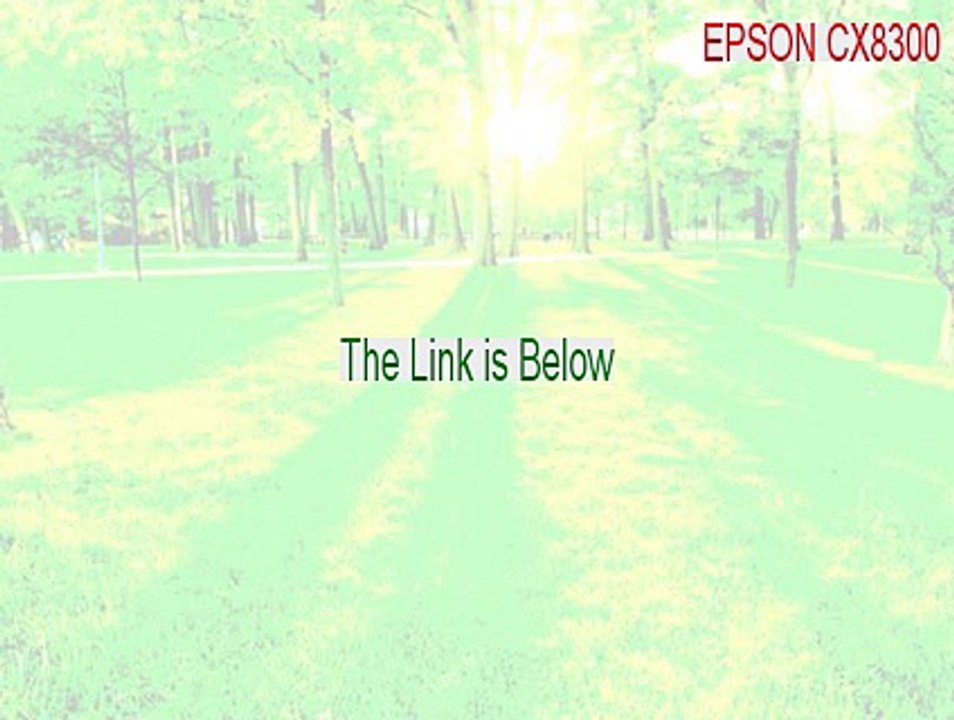 EPSON CX8300/CX8400/DX8400 Full Download [Instant Download 2015]