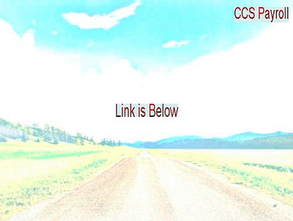 CCS Payroll Crack (Download Now)