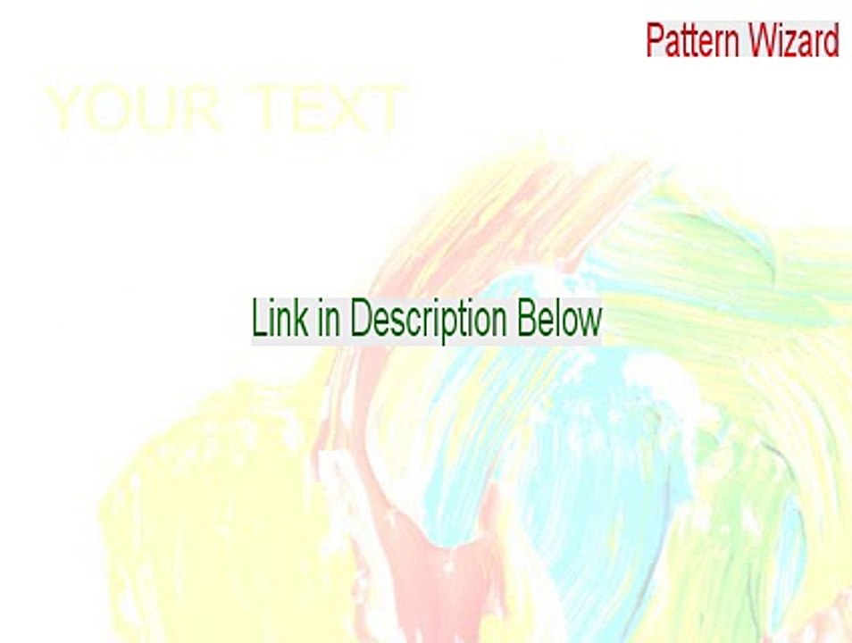 Pattern Wizard Crack (Free Download)