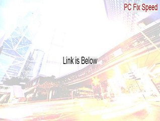 PC Fix Speed Free Download (Download Now 2015)