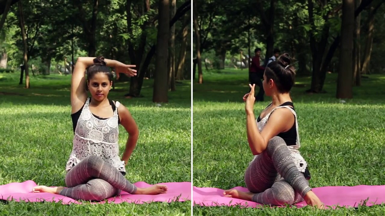 Yoga Poses for diabetes.