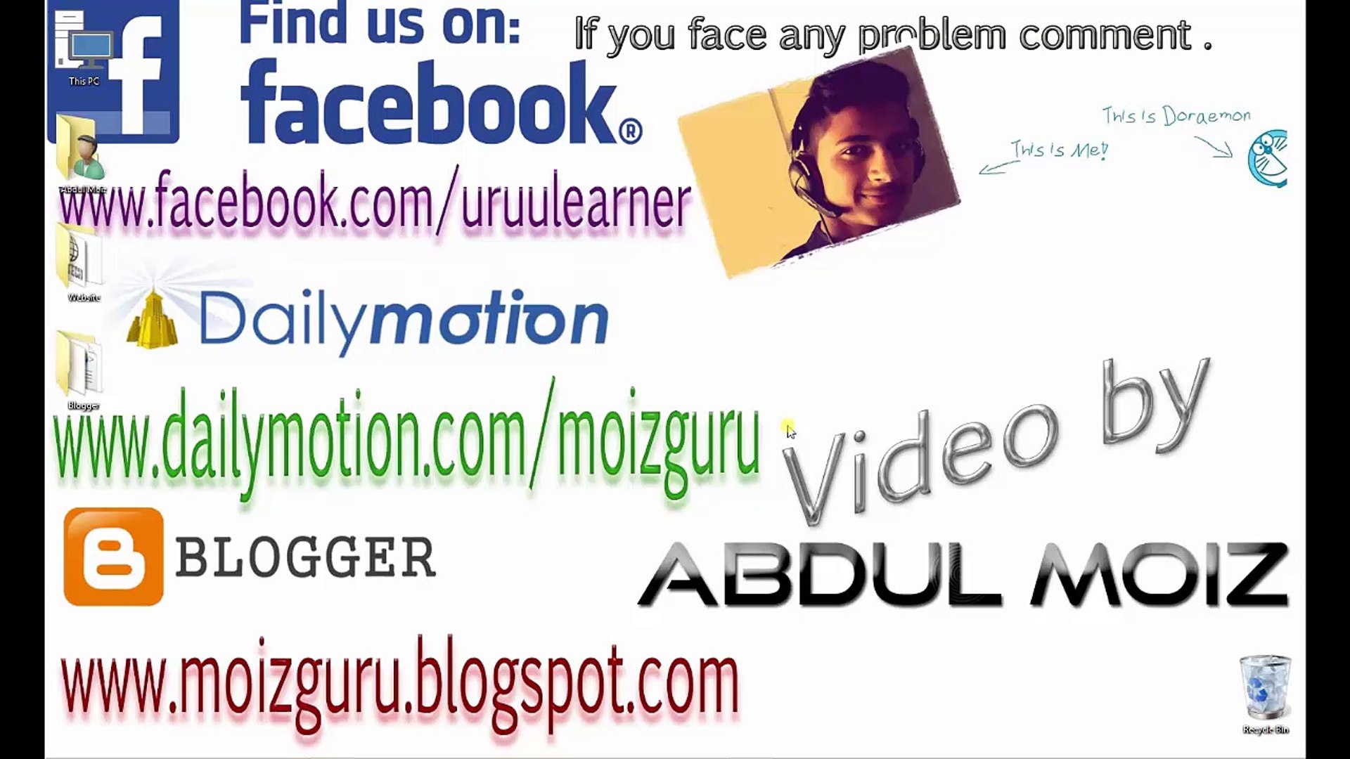 How to create Gmail account for Blogger ( Guru Moiz)