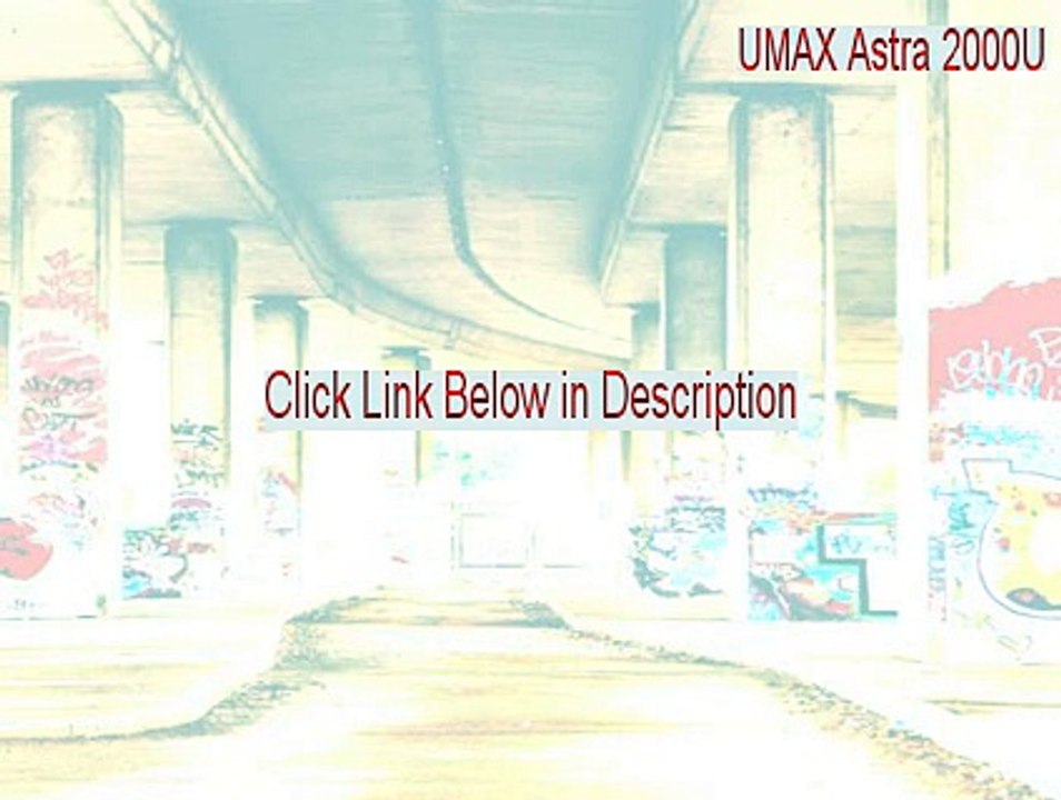 UMAX Astra 2000U Crack [umax astra 2000u windows 8]