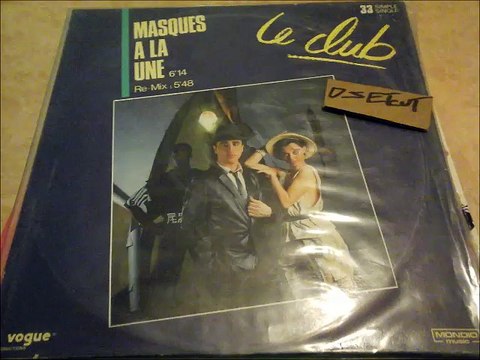 LE CLUB -MASQUES A LA UNE(RIP ETCUT)VOGUE REC 84