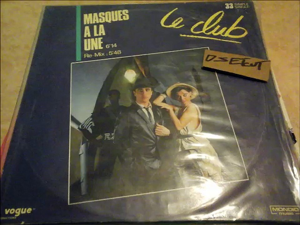 LE CLUB -MASQUES A LA UNE(RIP ETCUT)VOGUE REC 84