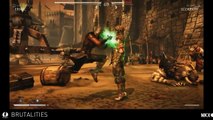 Mortal Kombat X Brutality - All Brutalities Gameplay (Brutalities)