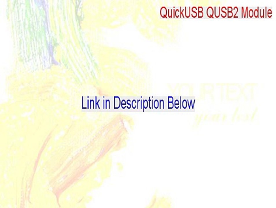 QuickUSB QUSB2 Module Keygen - QuickUSB QUSB2 Modulequickusb qusb2 module 2015