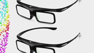 True Depth 3D? Firestorm BT Glasses for Bluetooth Samsung 3D TVs (2011-2013 and beyond) 2 Pairs!