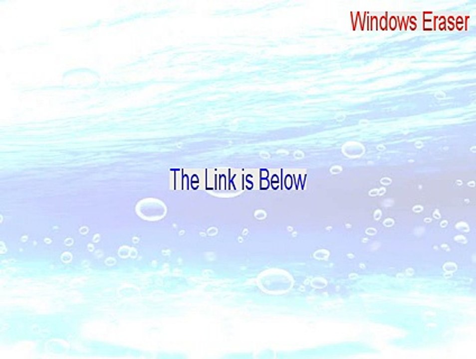 Windows Eraser Crack (eraser windows xp 2015)