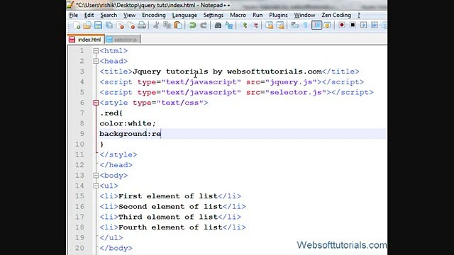 Jquery Tutorial in Urdu - Hindi - 10 - Jquery Even - odd Selectors