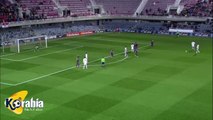 لاعب ريال مدريد يحرز ركلة حرة رائعة في برشلونة