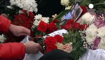 Thousands pay tribute to murdered Russian opposition politician