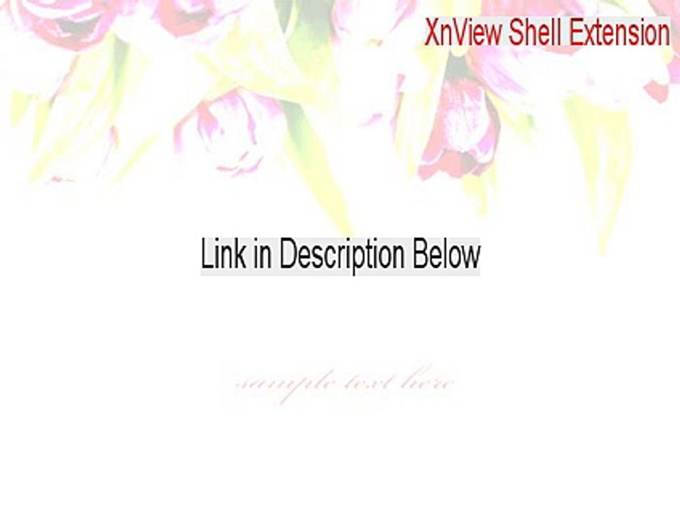 XnView Shell Extension (64-bit) Serial - Instant Download