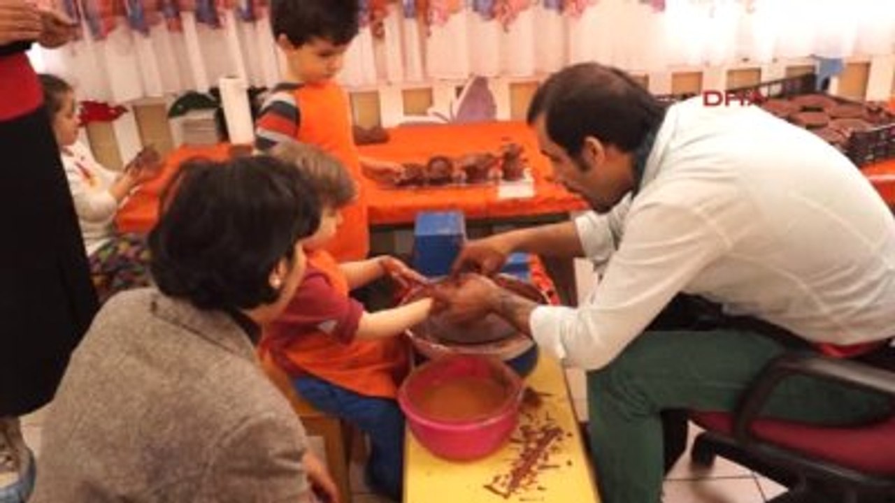 Finike Anasınıfı Öğrencileri Çömlek Sanatıyla Tanıştı