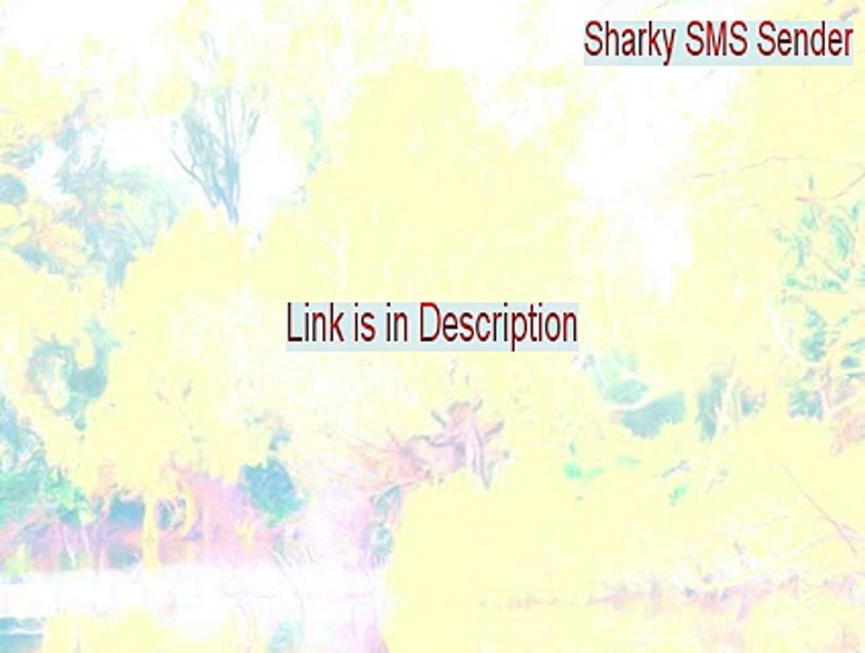 Sharky SMS Sender Keygen [Instant Download 2015]