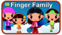 Daddy finger -  Finger Family Cute Girls Family -  Finger Rhymes