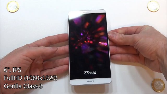 Huawei Ascend Mate7 - первое включение, предварительный обзор