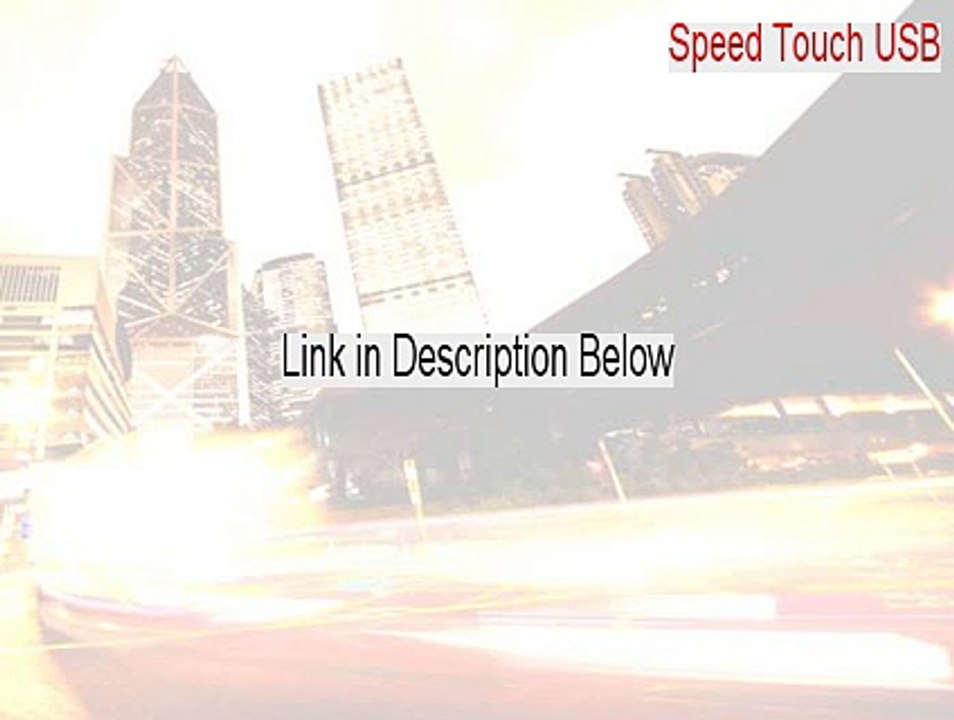 Speed Touch USB Key Gen [speed touch usb driver windows 7]