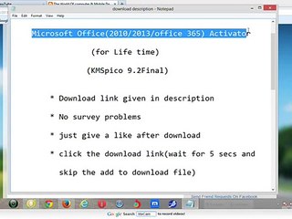Microsoft Office(2010_2013_office 365) Activator(December 24)