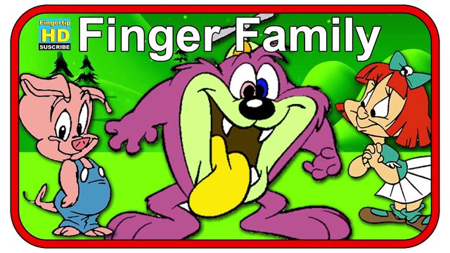 Finger Family Song - Tiny Toons Family Finger - Nursery Rhymes - Rhymes for Kids