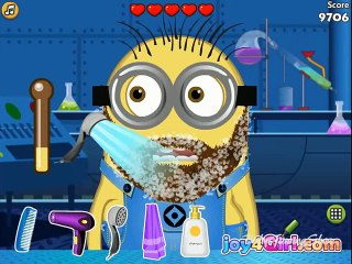 Minion At Beard Salon - Let's Help Minion at Minion Beard Salon