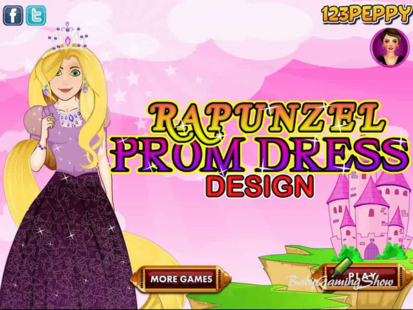 rapunzel prom dress