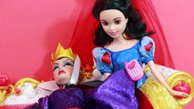 Frozen Disney Poison Apple Snow White Evil Queen Kidnap Lalaloopsy Dollhouse Princess Toys Parody