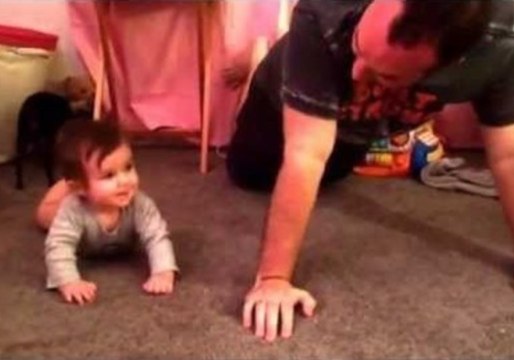 Baby's First Surfing Lesson