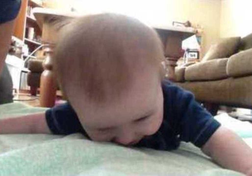 Happy Baby Can't Stop Laughing at Mom