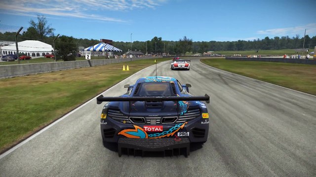 Project CARS course sur road america build 945 McLaren MP4-12C GT3
