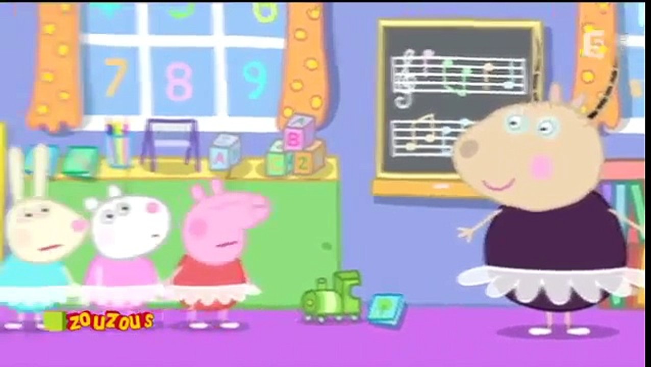 Peppa pig (cochon) Francais: La leçon de danse