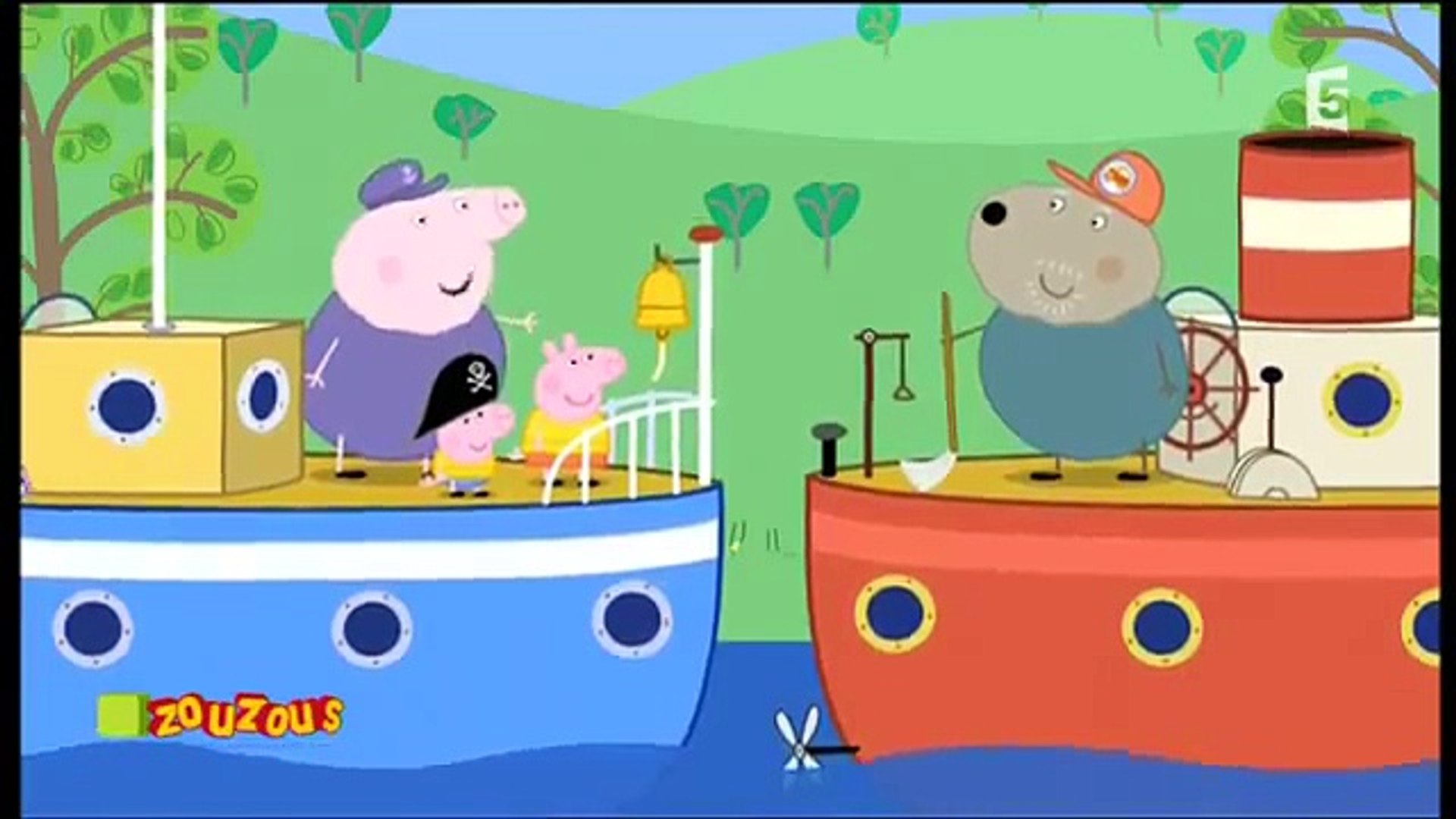 Le bateau brisé  Peppa Pig Français Episodes Complets 