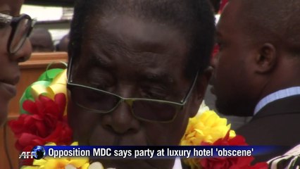 Mugabe celebrates 91st birthday with lavish bash