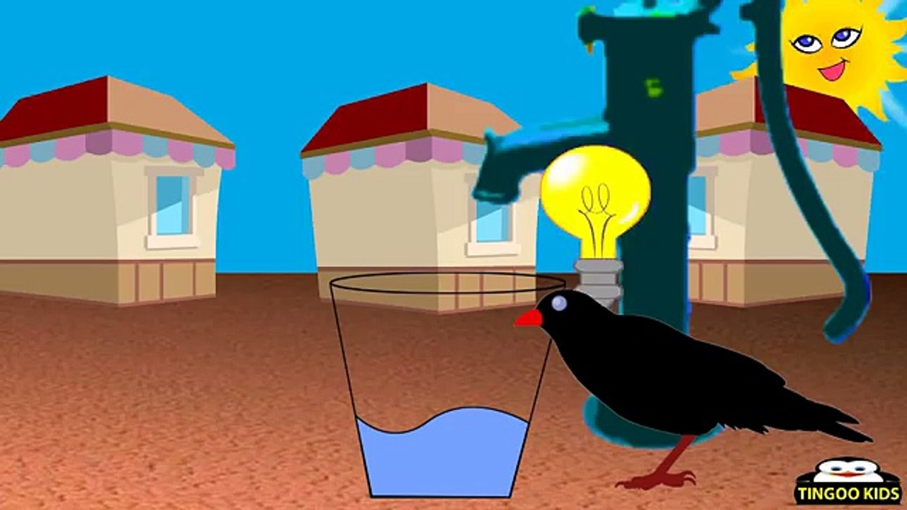 Aesops Fables   The Thirsty Crow Kids Story From Tingookids