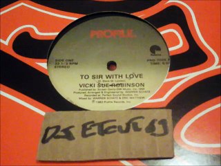 VICKI SUE ROBINSON -TO SIR WITH LOVE(RIP ETCUT)PROFILE REC 83
