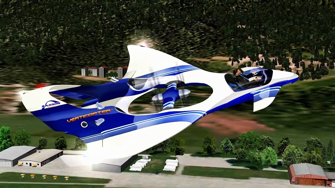 Verticopter Simulation with X Plane Simulator