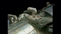 [ISS] Astronauts Perform Spacewalk to Pave Way for American Crew Vehicles