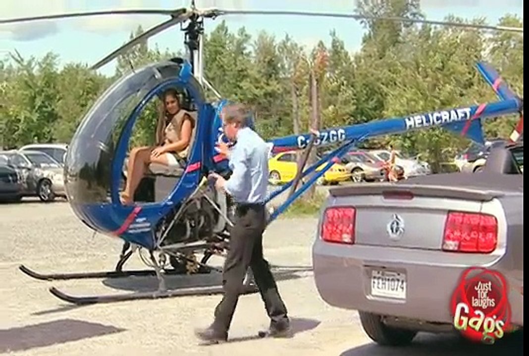 Drunk Helicopter Pilot Prank