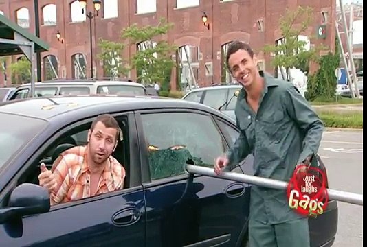 JFL Hidden Camera Pranks and Gags - Metal Pipe In Car Window