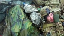 Soldier Survives Shot To Helmet During Firefight.