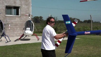 اوغوستو سيكاري مهندس طائرات ارجنتيني لم ينه تعليمه في المدرسة