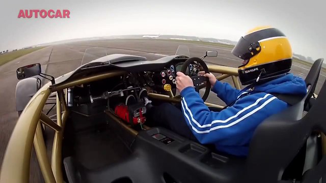 Ariel Atom V8 vs 600bhp rallycross Citroen DS3 vs BMW HP4 superbike drag race - autocar.co.uk