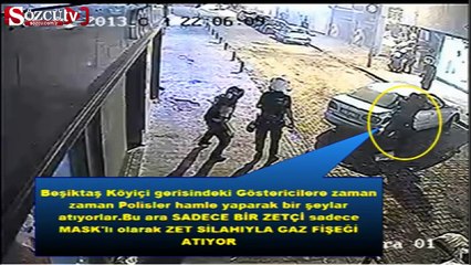 Gezide göz çıkaran fişek işte böyle atılmış