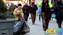 L'enfant SDF frigorifié dans la rue (expérience sociale)
