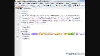 Jquery Tutorial in Urdu - Hindi - 22 - Jquery Password Strength Checker Using Jquery Keyup Event