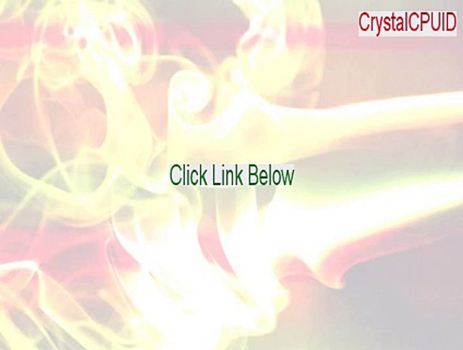 CrystalCPUID (64-Bit) Serial [Download Here]