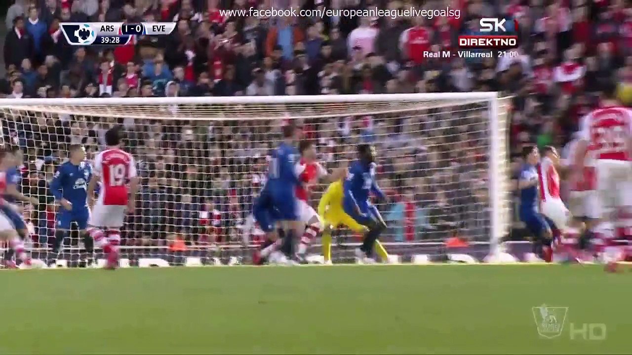 All Goals | Arsenal 2-0 Everton 01.03.2015 HD